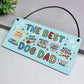 Funny Fathers Day Birthday Gift For The Best Dog Dad Gift Woof