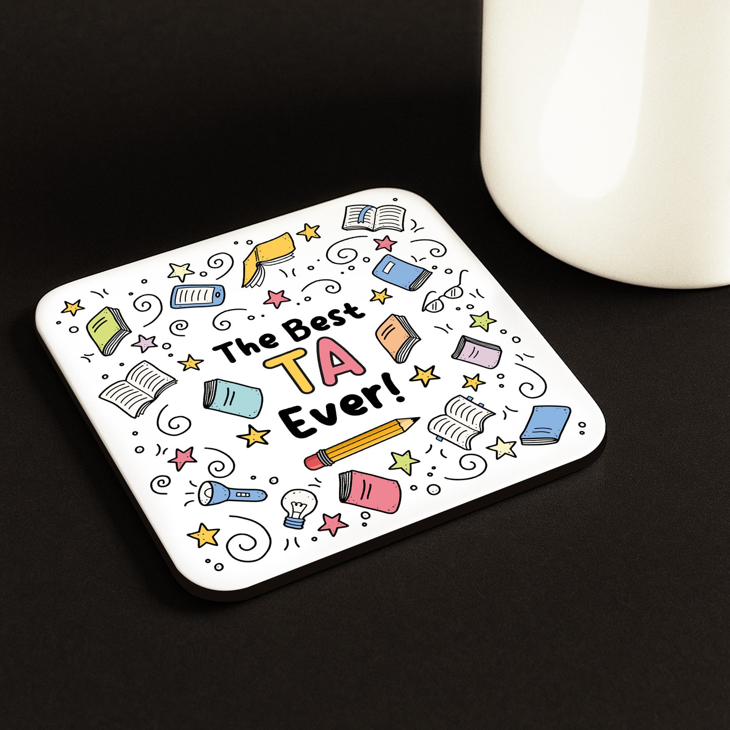 Teacher Gifts For Women Best TA Gift Teaching Assistant Coaster