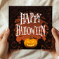 Scary HAPPY HALLOWEEN Card For Halloween Card For Daughter Son