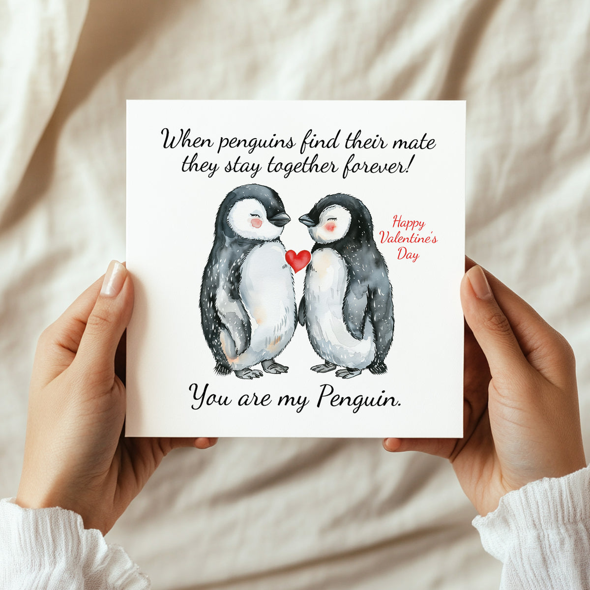 Valentines Day Card For Him Her Romantic Card For Partner
