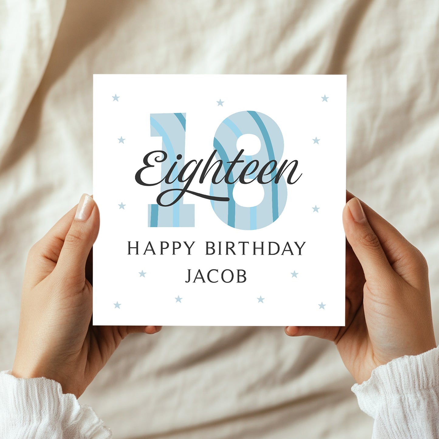 Personalised 18th Birthday Cards For Men Brother Son Grandson