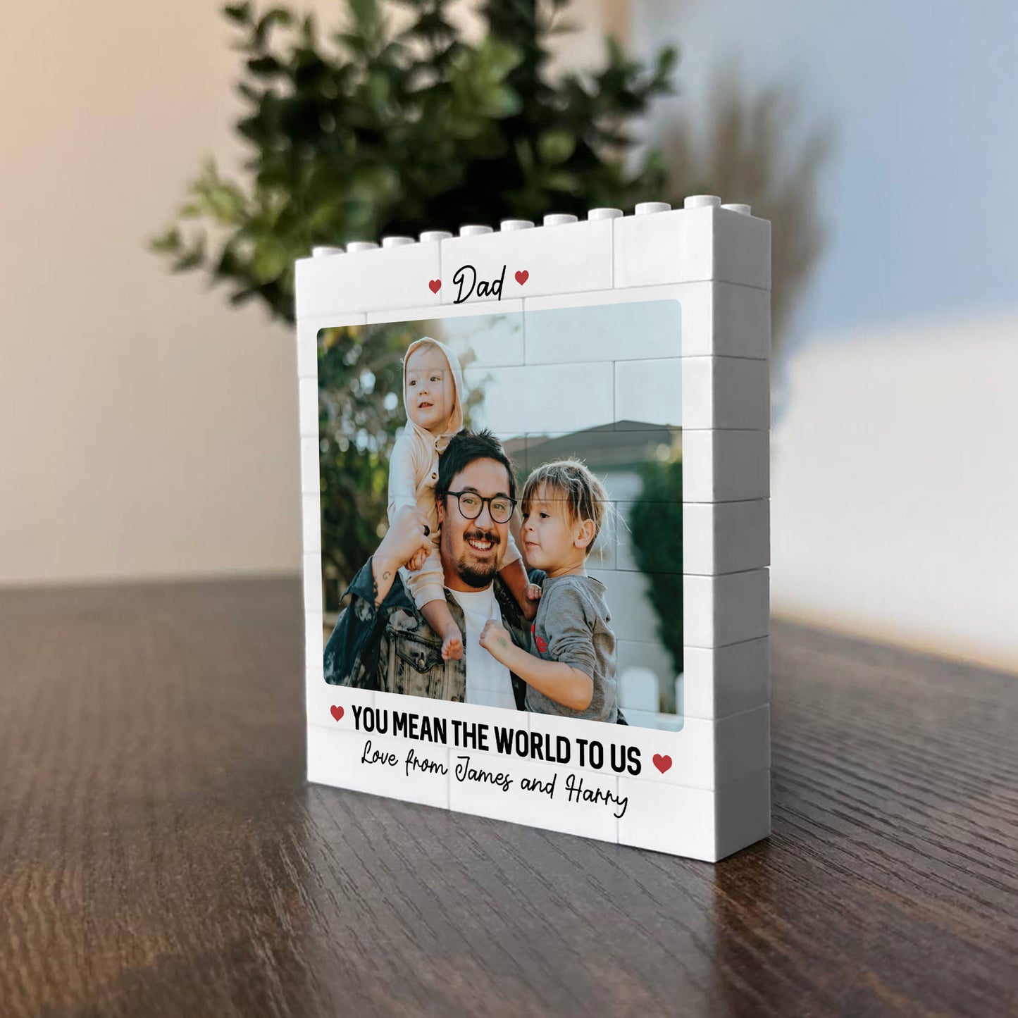 Personalised Gift For Dad For Fathers Day Birthday Puzzle Gift