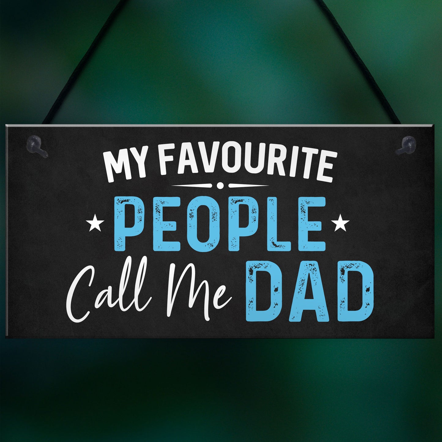 Funny Dad Gift Hanging Novelty Sign Gift For Fathers Day
