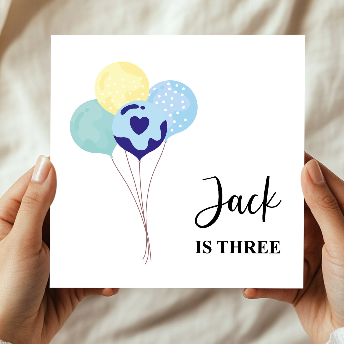 3rd Birthday Card For Son Grandson Nephew Brother Kids