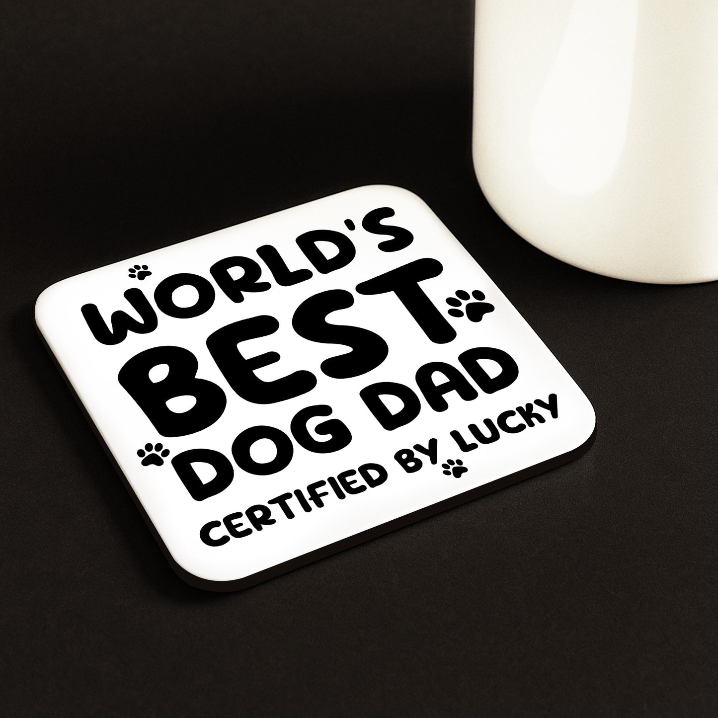 Fathers Day Gift For Worlds Best Dog Dad From Dog Puppy