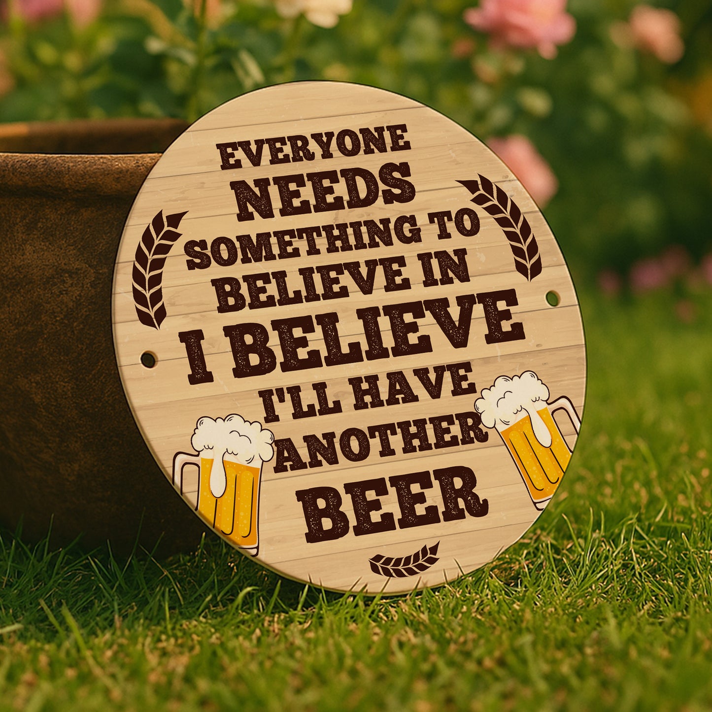 Funny Bar Signs For Home Bar Outside Round Wall Plaque Bar Sign