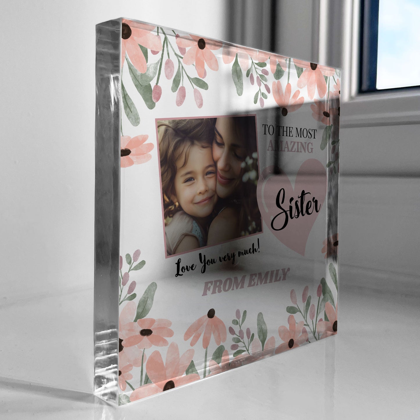 Sister Gifts Sister Birthday Gifts for Sister From Brother Block