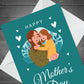 Happy Mothers Day Card For Mum From Daughter Cute Mothers Day