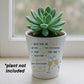 Retirement Gifts For Women Plant Pot and Card Congratulations