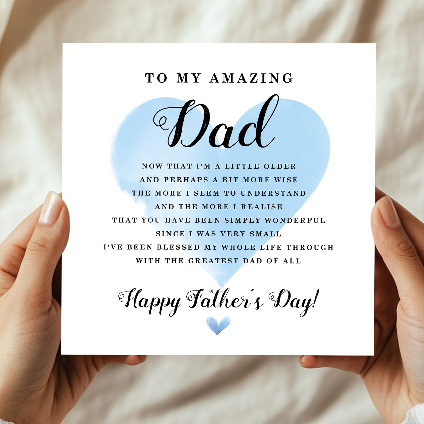Amazing Dad Fathers Day Card From Daughter Happy Father's Day