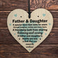 Father and Daughter Gift For Birthday Fathers Day Novelty Dad