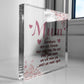 Mum Memorial Plaque For Mothers Day Birthday In Memory Plaque