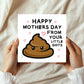 Mum Card Funny Mothers Day Card Funny Card For Mum Joke Card
