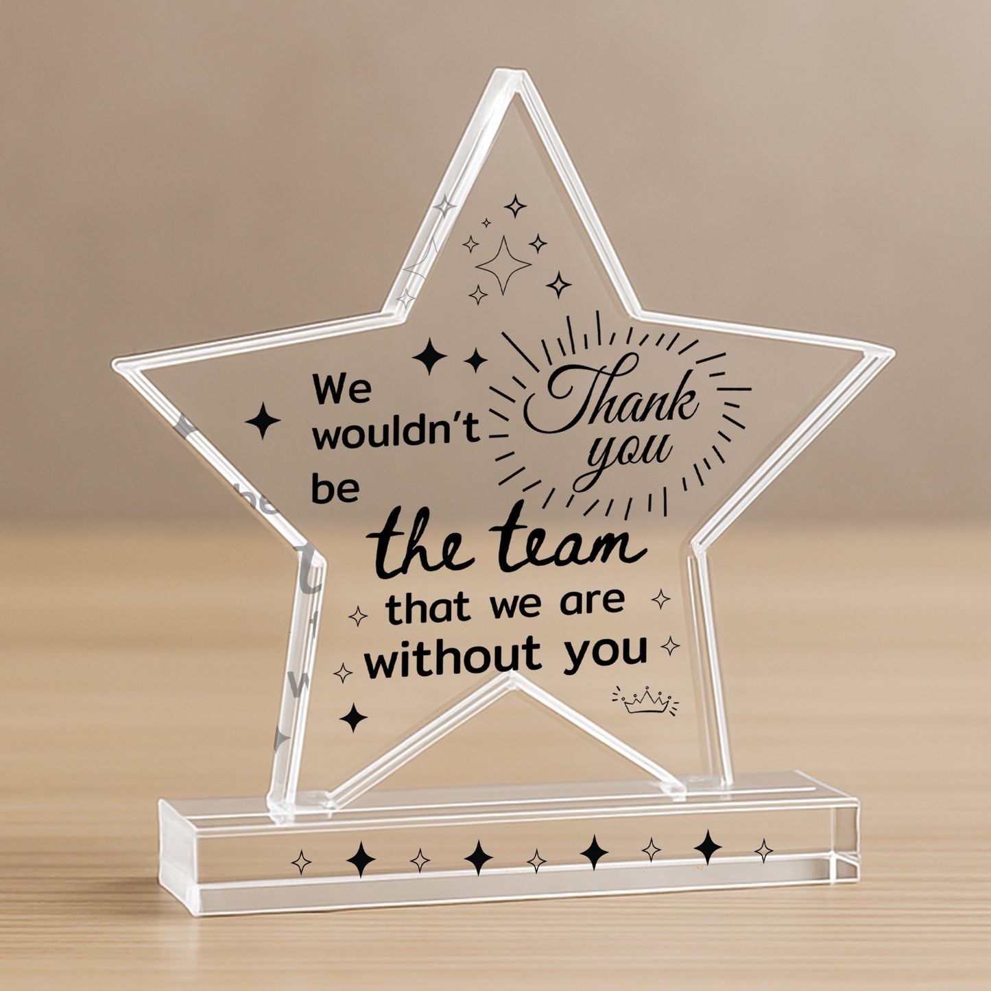 Thank You Gifts For Colleague Star Plaque Coworker Going Away