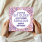 Funny Birthday Card For Women MORE FABULOUS Card For Mum