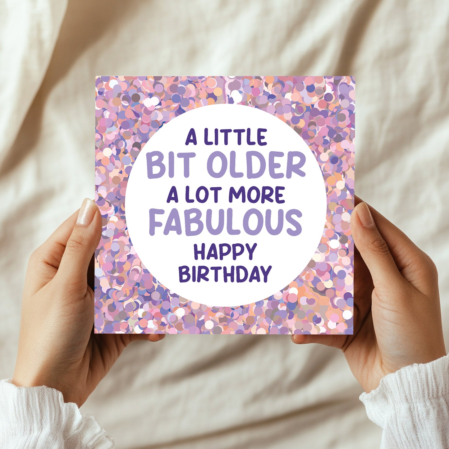 Funny Birthday Card For Women MORE FABULOUS Card For Mum