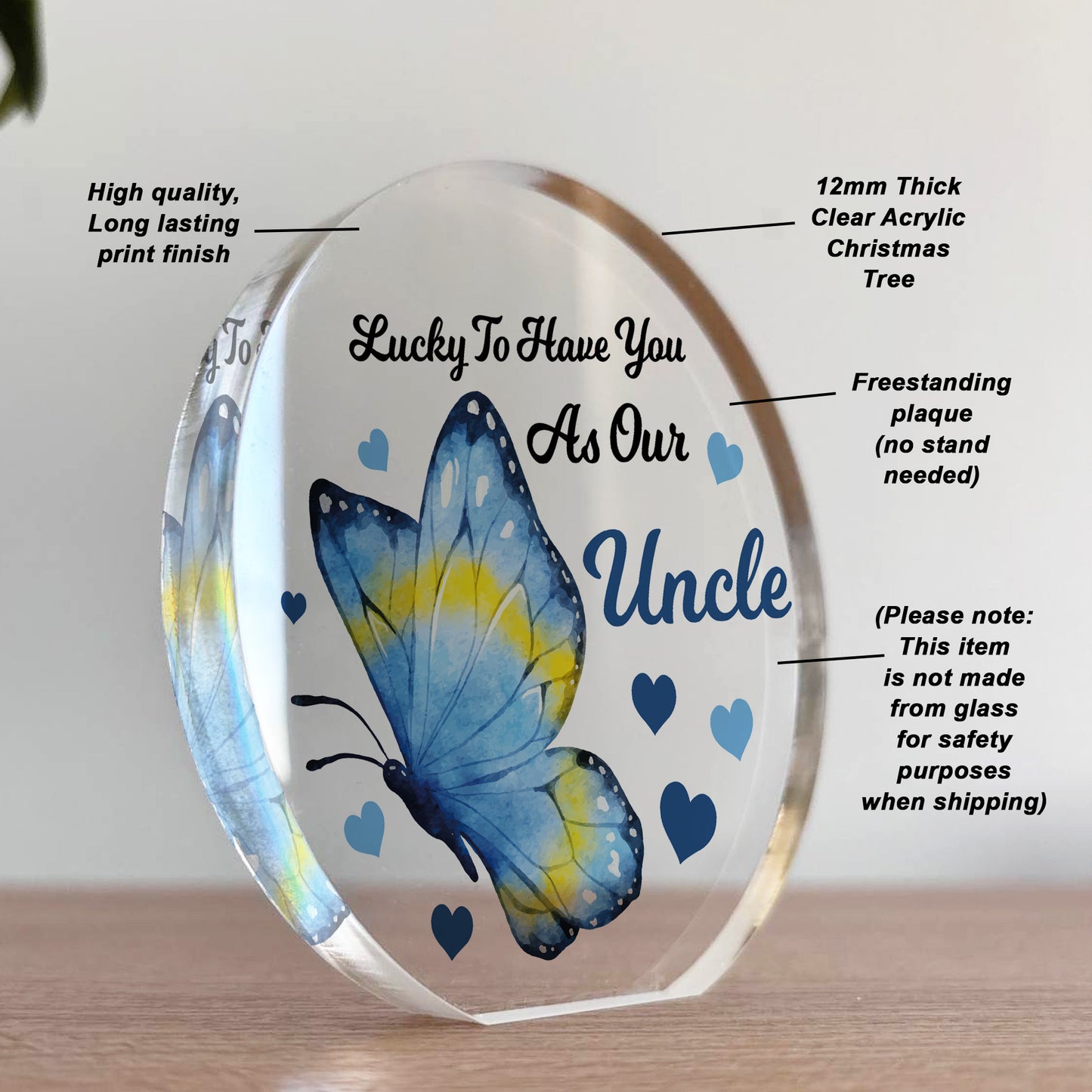 Lucky To Have You As Our Uncle Gift For Uncle Gifts From Niece