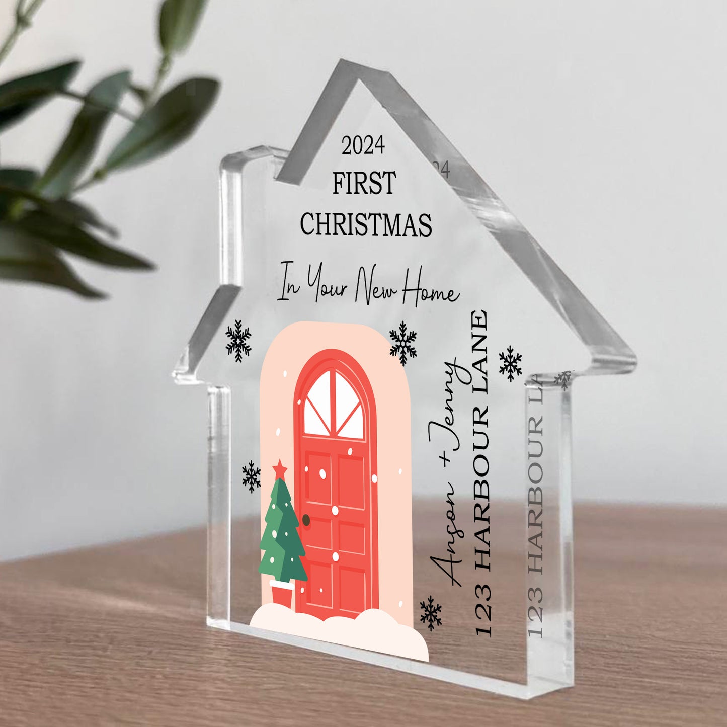 First Christmas in Your New Home Gift For Friends Family Couple