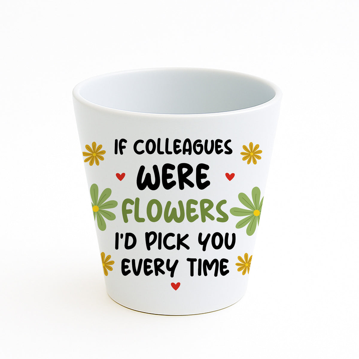 FUNNY GIFT For Colleague Plant Pot And Card Gift For Him Her