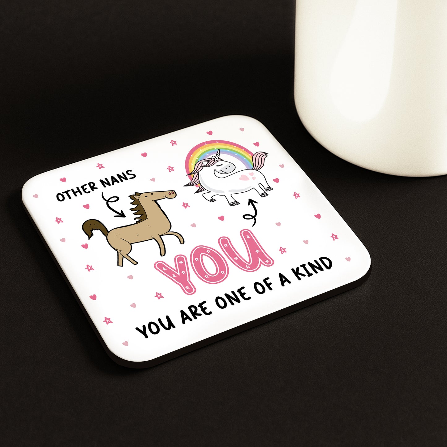 Nan Gifts For Birthday Christmas NAN COASTER One Of A Kind