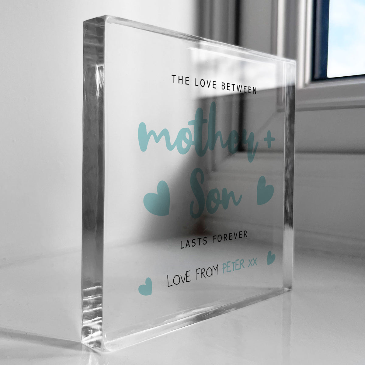 Mother And Son Plaque For Mum or Son Birthday Gifts For Mum