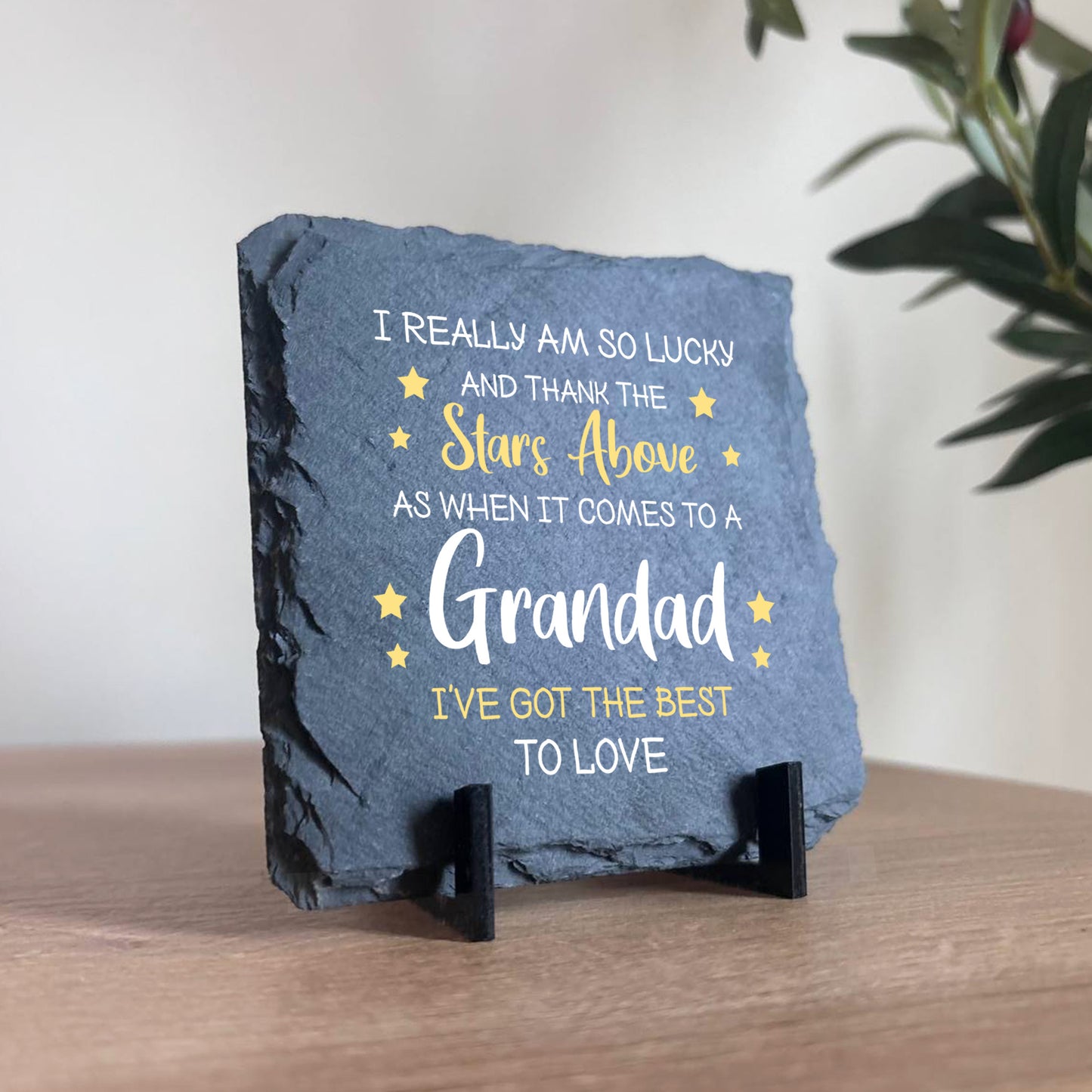 Grandad Gifts from Grandchildren Slate Plaque Grandad Birthday