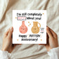 Funny Pottery Anniversary Card For Husband Wife 9th Anniversary