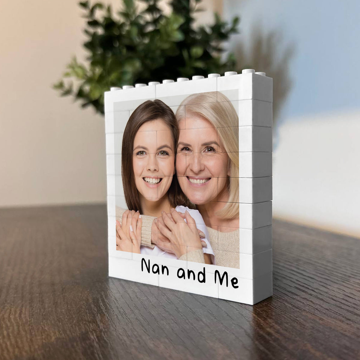 Personalised Gift For Nan, Nan Photo Plaque, Nan And Me Gift