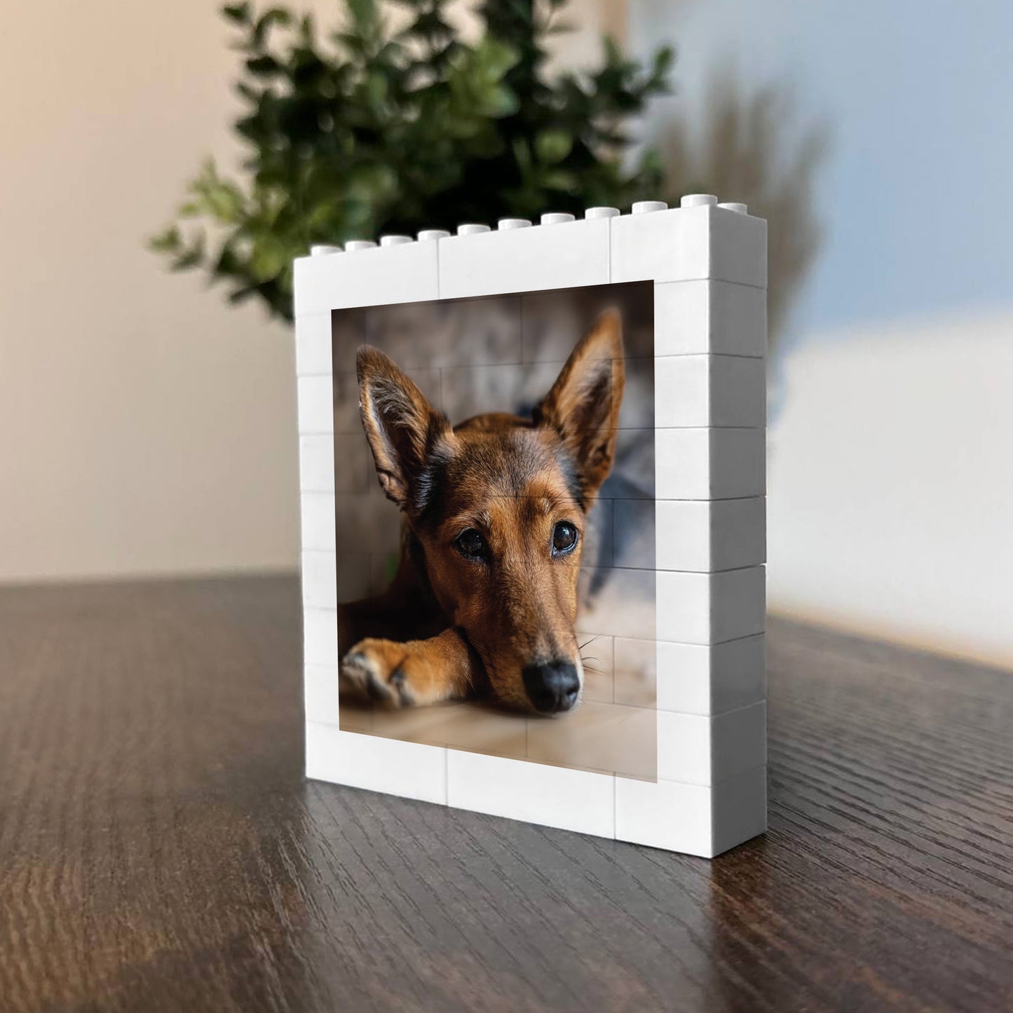 Personalised Dog Photo Plaque Dog Gifts For Dog Lover Block