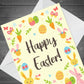 Easter Card Happy Easter Greetings Card For Kids Children