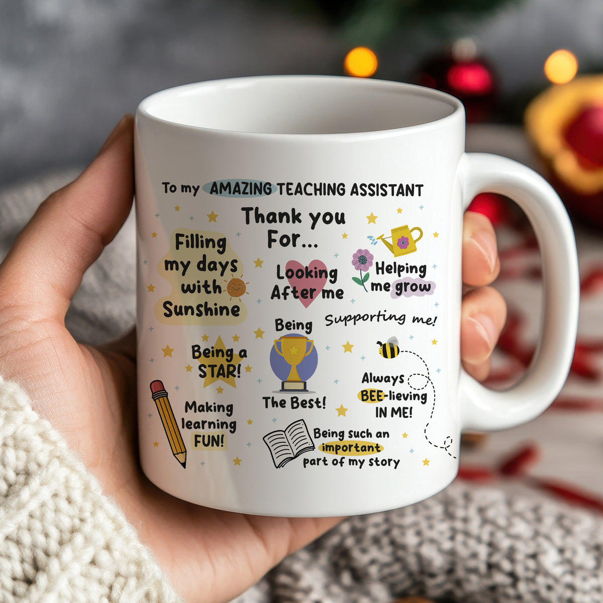 Mug For Teaching Assistant Gift For Him Her Appreciation Gift
