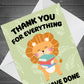 Teacher Leaving Card For Teacher TA End Of Year Thank You Cards