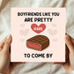 Funny Card For Boyfriend Anniversary Valentines Cards Birthday
