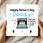 Happy 1st Fathers Day Card From Baby Bump The Bun In The Oven
