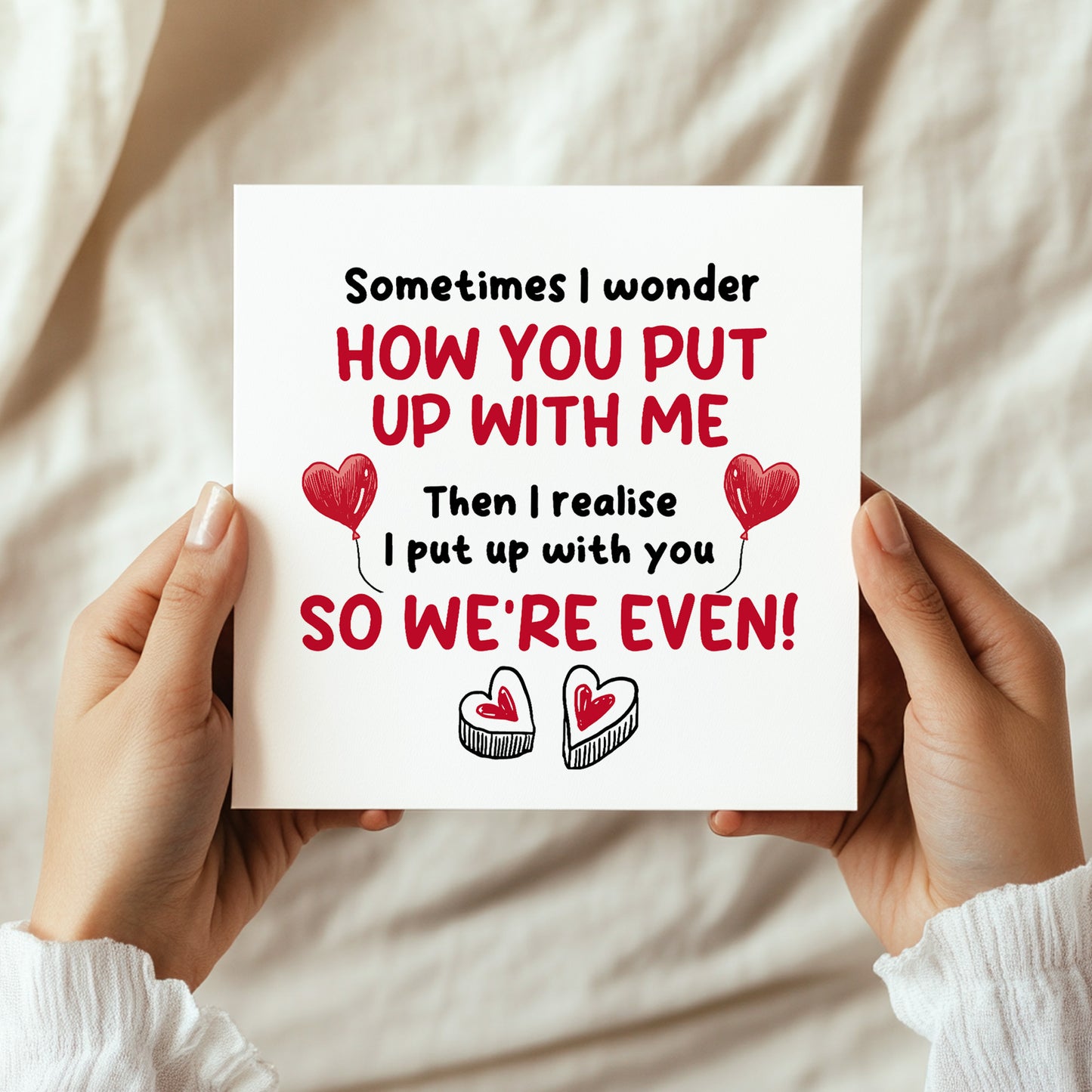 Funny Valentines Card Wedding Anniversary Card Birthday Cards