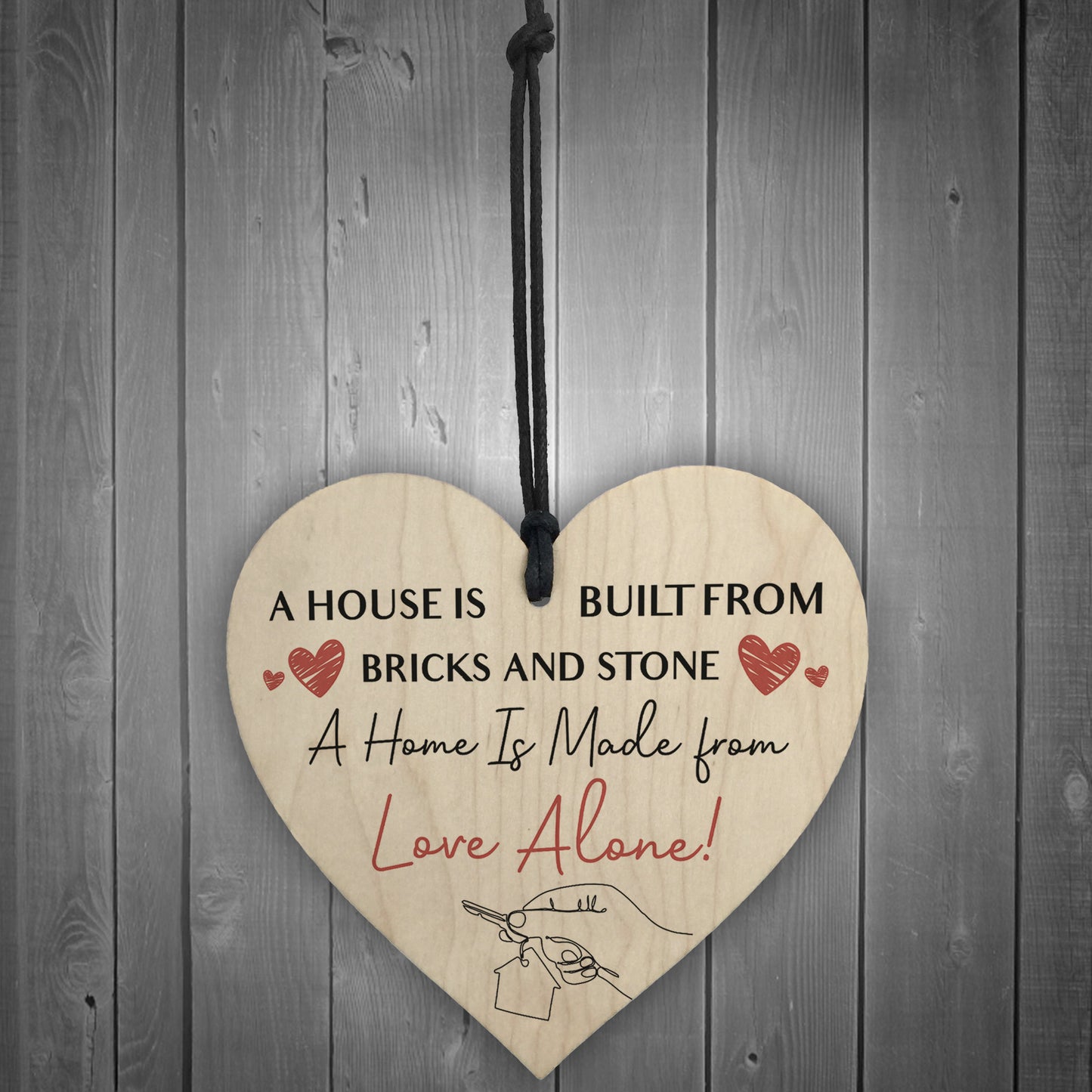 New Home Decoration Set Including 4 Pieces New Home Gifts