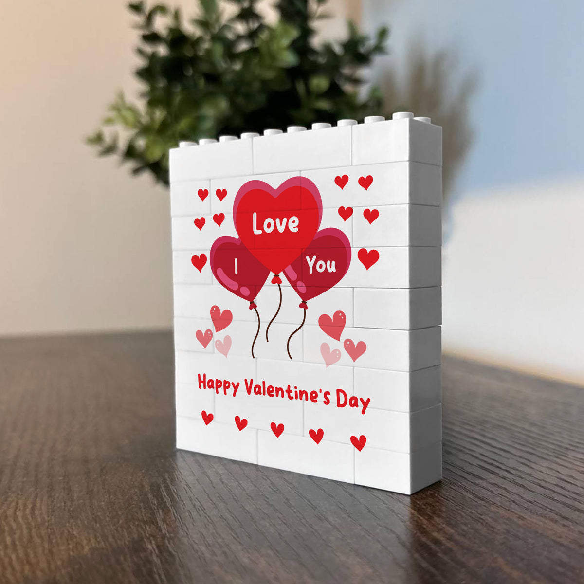 Happy Valentines Day Gift Building Bloc, Gift for Boyfriend
