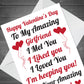 Girlfriend Valentines Day Card From Boyfriend Greetings Card