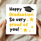Happy Graduation Card For Daughter Son Grandson Granddaughter