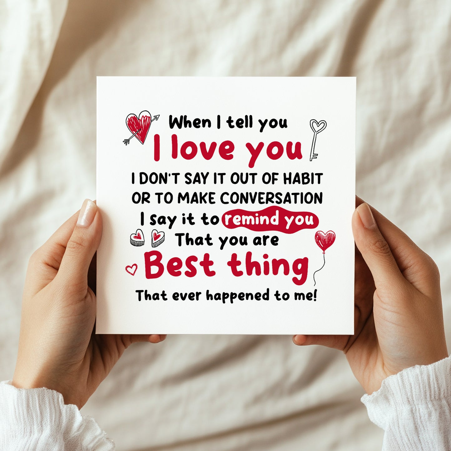 Anniversary Card Romantic Wedding Anniversary Card for Wife