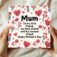 Mothers Day Card For Best Friend Card Mum Card With Envelope