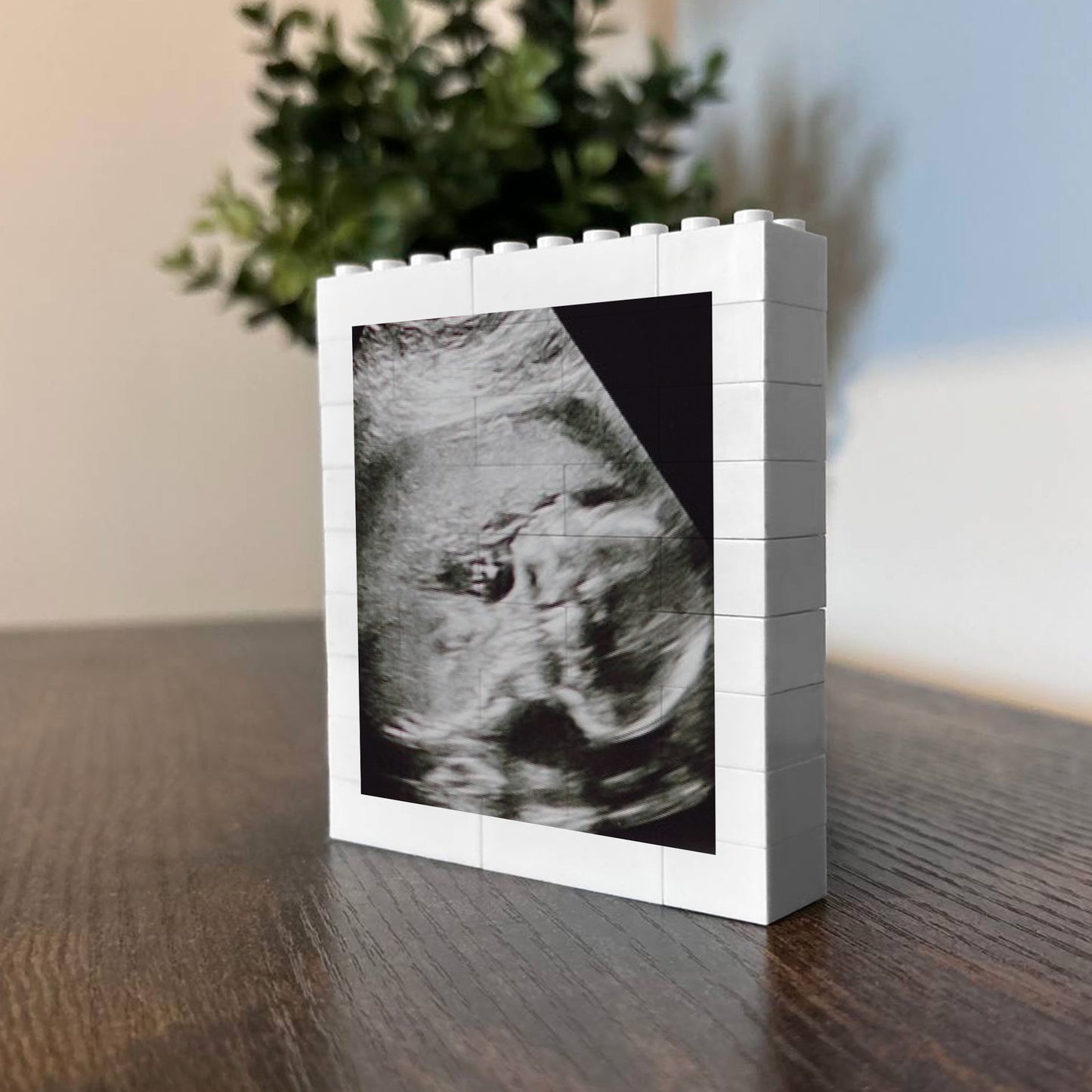 Personalised Baby Scan Photo Plaque Pregnancy Annoucement Gifts