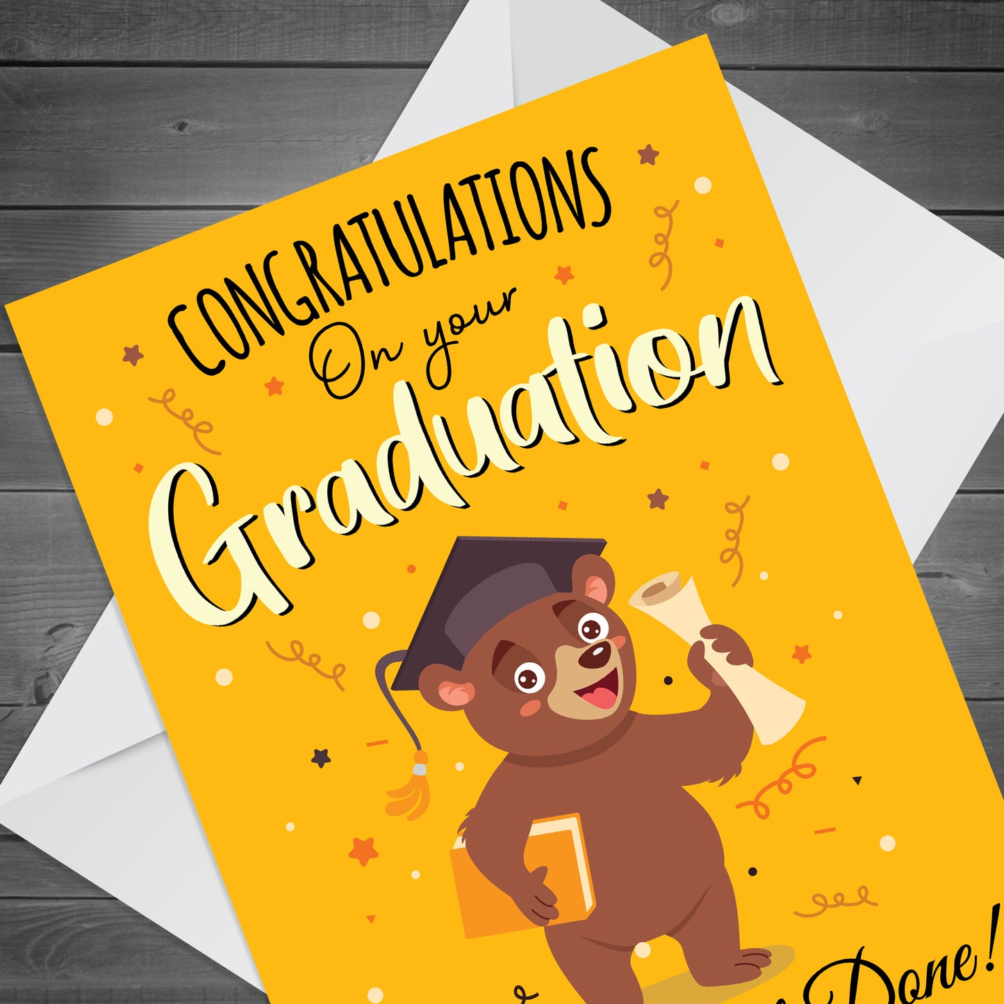Congratulations On Your Graduation Beary Well Done Cards