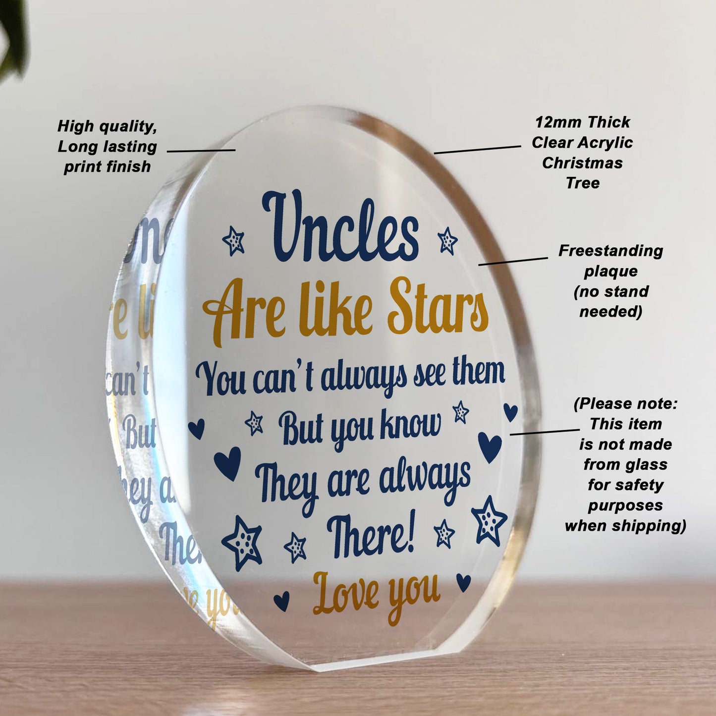 Gift For Uncle Birthday Christmas Uncles Are Like Stars