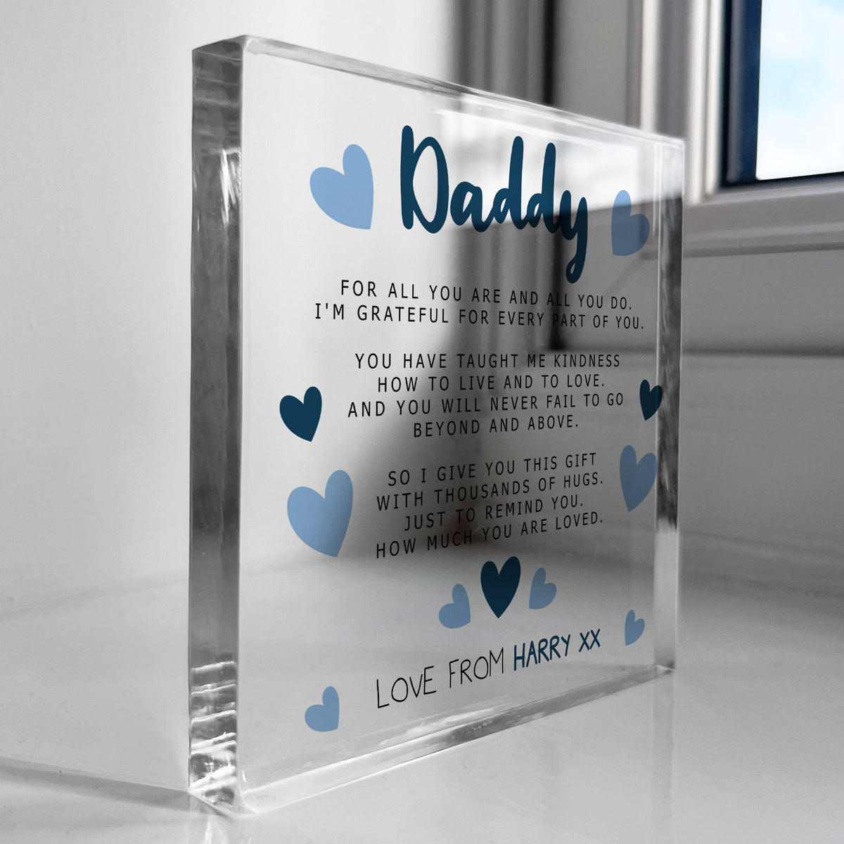 Personalised Gift For Daddy Dad For Fathers Day Birthday