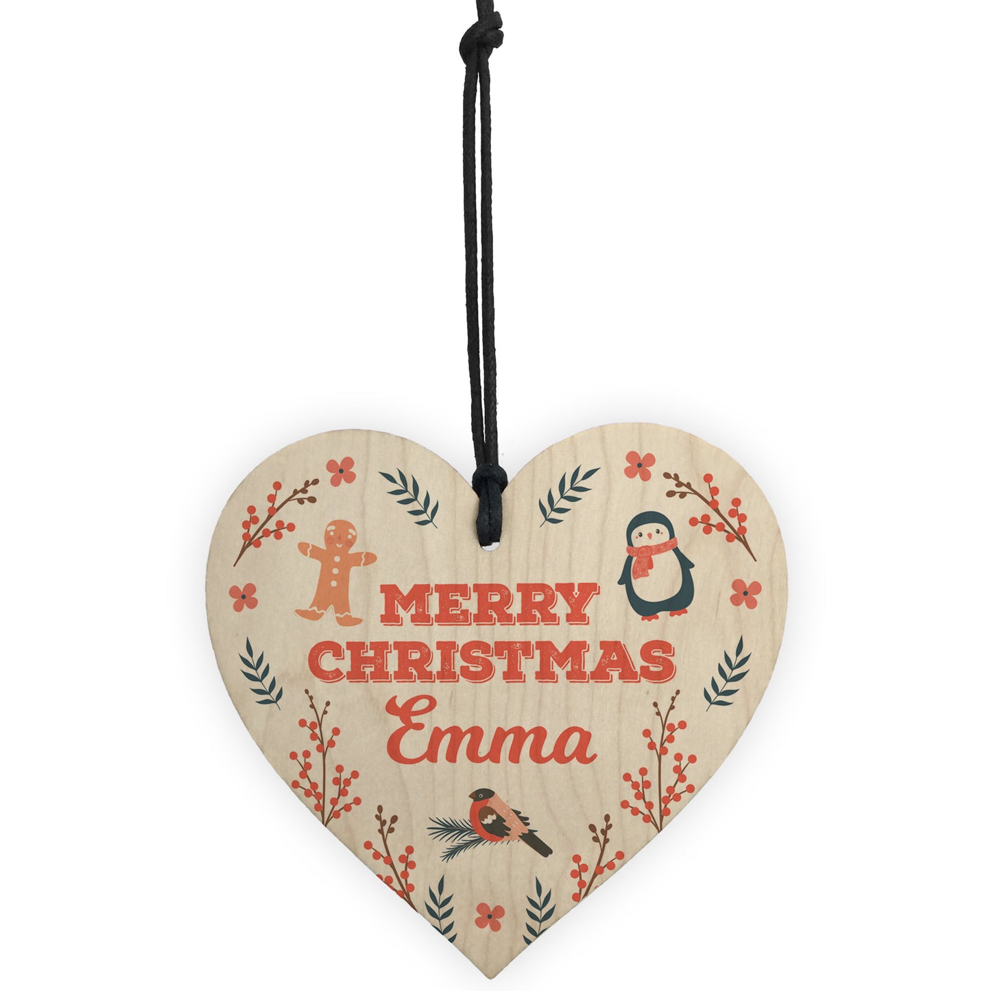 Merry Christmas Personalised Gift For Family Friends Christmas