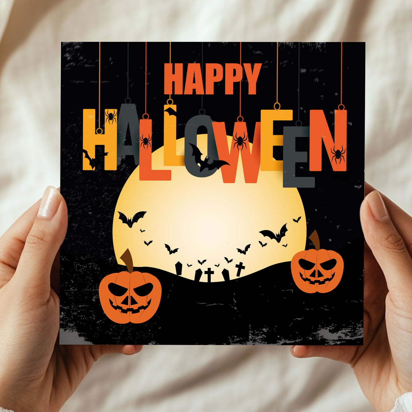 Novelty Halloween Card For Friend Daughter Son Couple