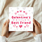 Happy Galentines Day Card Galentines Card For Best Friend