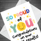 GCSE Results Congratulations Card Well Done Card Son Daughter
