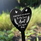 Personalised Auntie Memorial Grave Stake Graveside Memorial